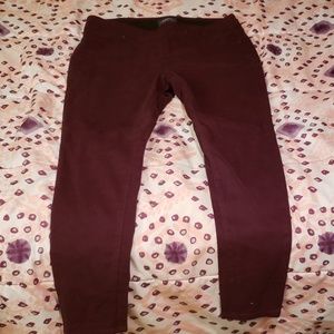Womens Plum Jeggings